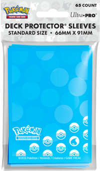 Pokémon TCG: Ultra Pro Deck Protector Sleeves, Water (65 pcs)