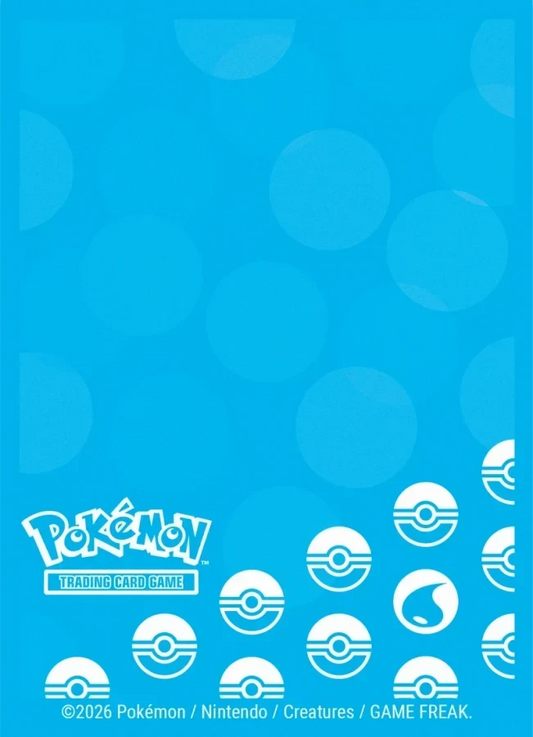 Pokémon TCG: Ultra Pro Deck Protector Sleeves, Water (65 pcs)