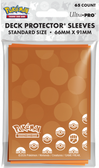 Pokémon TCG: Ultra Pro Deck Protector Sleeves, Fighting (65 pcs)
