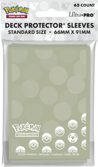 Pokémon TCG: Ultra Pro Deck Protector Sleeves, Metal (65 pcs)