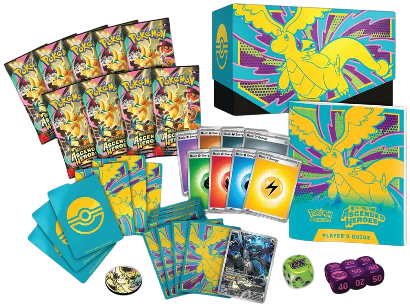 Pokémon TCG: Mega Evolution - Ascended Heroes Elite Trainer Box