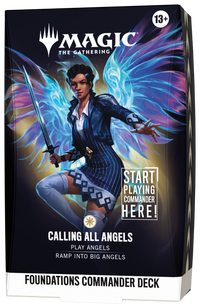 Magic The Gathering: Reality Fracture - Foundations Commander Deck "Calling All Angels"