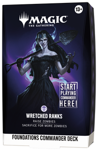 Magic The Gathering: Reality Fracture - Foundations Commander Deck "Wretched Ranks"