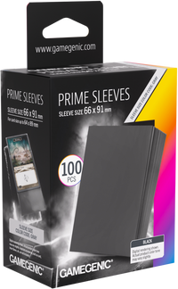 Prime Sleeves Black 66x91