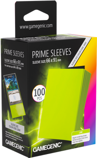 Prime Sleeves Lime 66x91