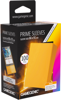 Prime Sleeves Orange 66x91